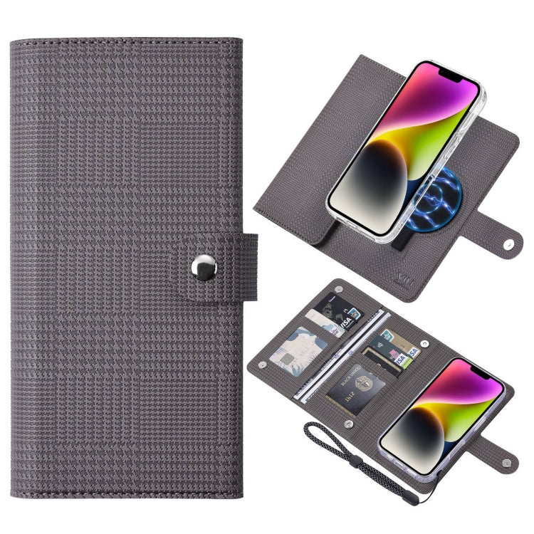 ViLi GHA-C Series RFID MagSafe Magnetic Flip Leather Phone Case, For iPhone 16 Pro Max�����������...