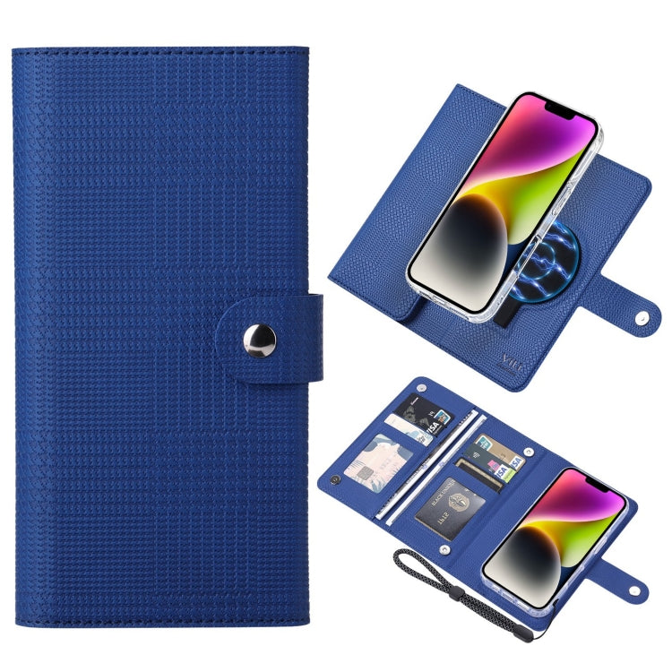 ViLi GHA-C Series RFID MagSafe Magnetic Flip Leather Phone Case, For iPhone 16 Pro Max�����������...