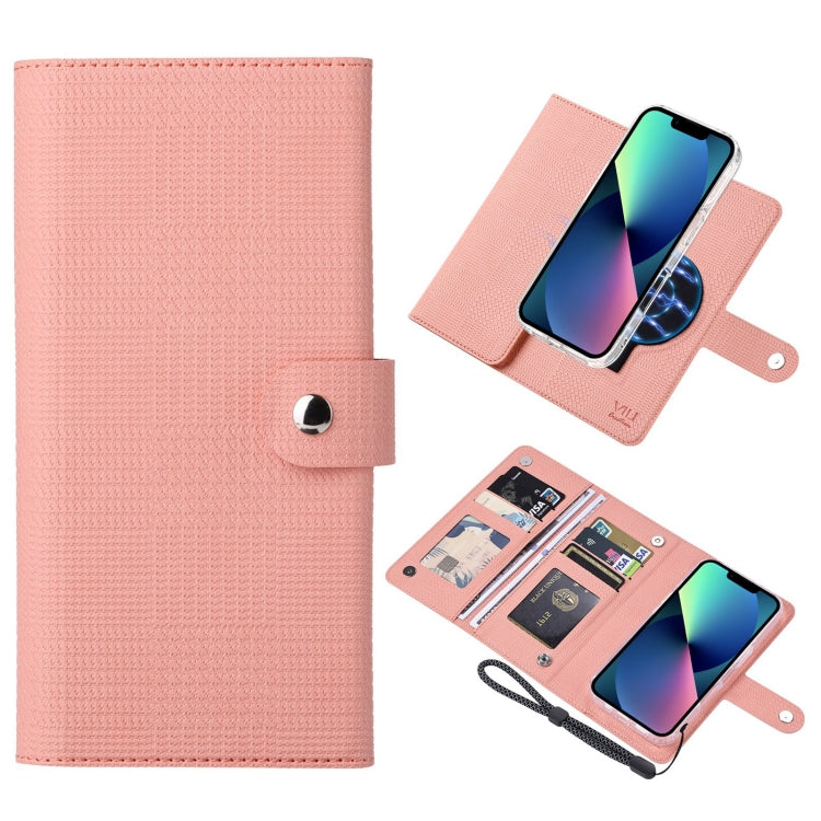 ViLi GHA-C Series RFID MagSafe Magnetic Flip Leather Phone Case, For iPhone 16 Pro Max�����������...