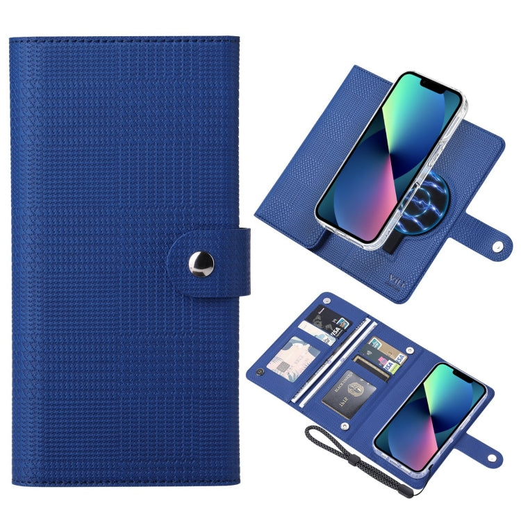 ViLi GHA-C Series RFID MagSafe Magnetic Flip Leather Phone Case, For iPhone 16 Pro Max�����������...