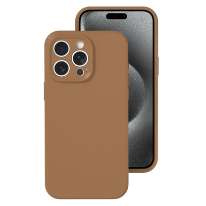 Precise Hole Liquid Silicone Jelly Color Full Coverage Phone Case, For iPhone 16�����������������...