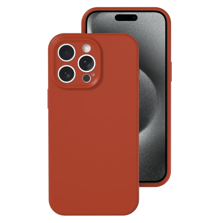 Precise Hole Liquid Silicone Jelly Color Full Coverage Phone Case, For iPhone 16�����������������...