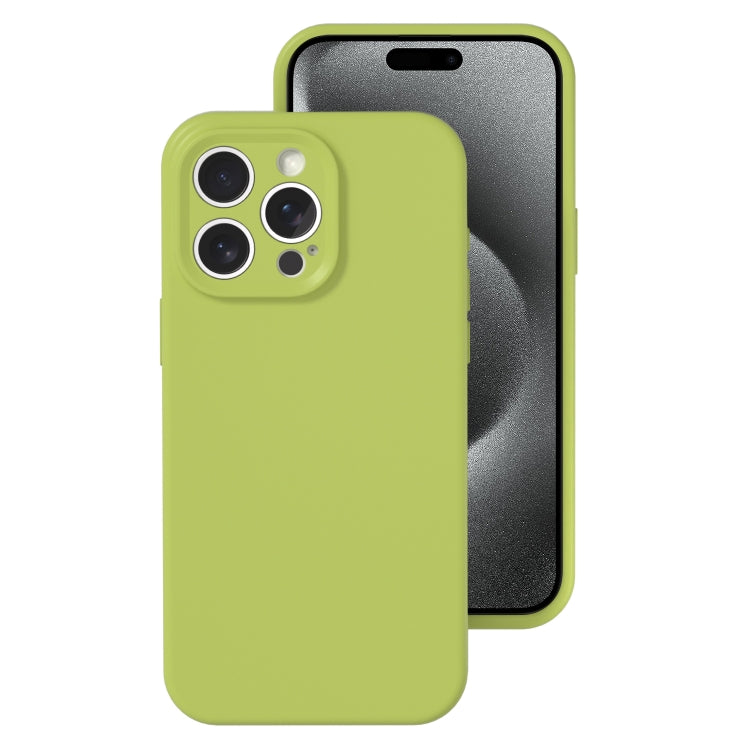 Precise Hole Liquid Silicone Jelly Color Full Coverage Phone Case, For iPhone 16�����������������...
