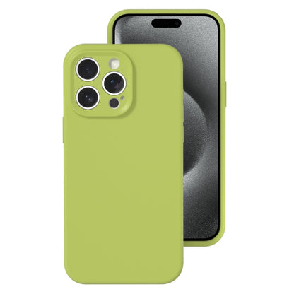 Precise Hole Liquid Silicone Jelly Color Full Coverage Phone Case, For iPhone 16�����������������...
