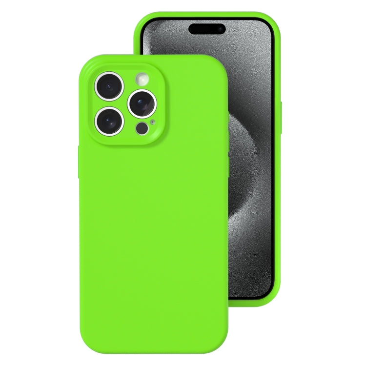 Precise Hole Liquid Silicone Jelly Color Full Coverage Phone Case, For iPhone 16�����������������...