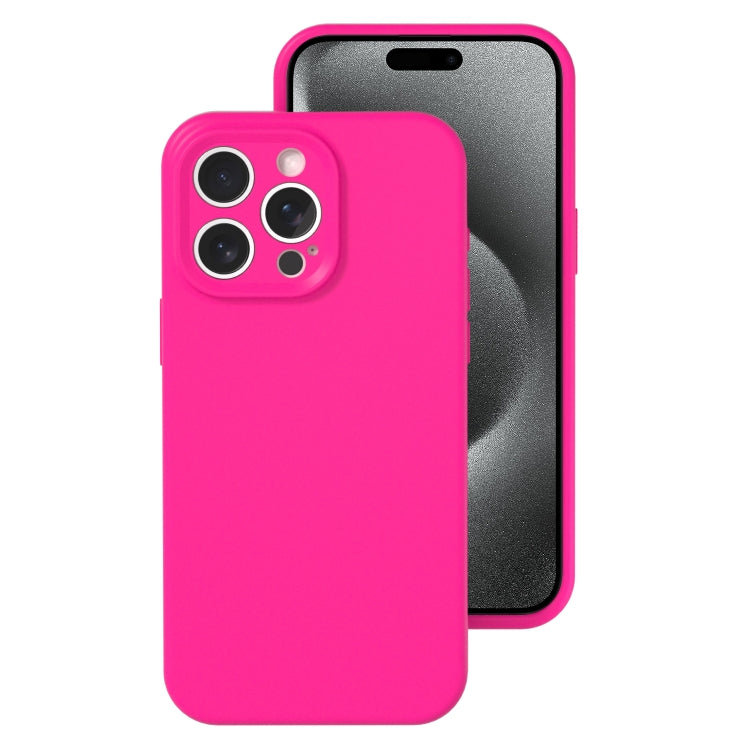 Precise Hole Liquid Silicone Jelly Color Full Coverage Phone Case, For iPhone 16�����������������...