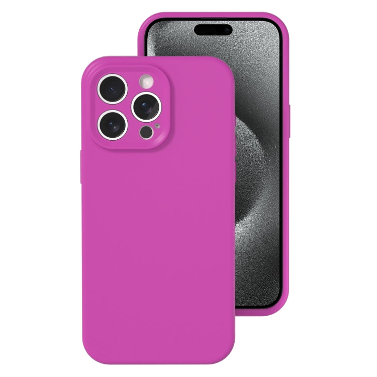 Precise Hole Liquid Silicone Jelly Color Full Coverage Phone Case, For iPhone 16�����������������...