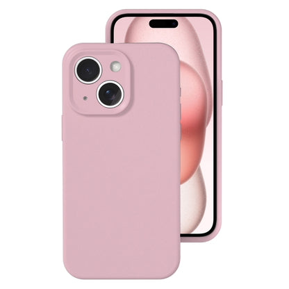 Precise Hole Liquid Silicone Jelly Color Full Coverage Phone Case, For iPhone 15 Plus, For iPhone...