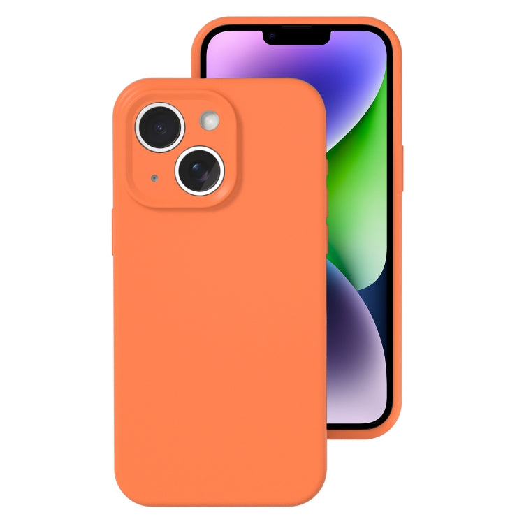 Precise Hole Liquid Silicone Jelly Color Full Coverage Phone Case, For iPhone 15 Plus, For iPhone...