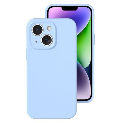 Precise Hole Liquid Silicone Jelly Color Full Coverage Phone Case, For iPhone 15 Plus, For iPhone...