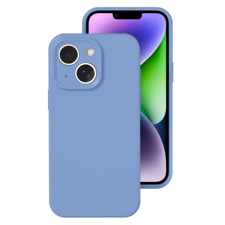 Precise Hole Liquid Silicone Jelly Color Full Coverage Phone Case, For iPhone 15 Plus, For iPhone...