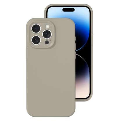Precise Hole Liquid Silicone Jelly Color Full Coverage Phone Case, For iPhone 14, For iPhone 14 P...
