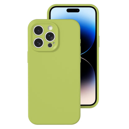 Precise Hole Liquid Silicone Jelly Color Full Coverage Phone Case, For iPhone 14, For iPhone 14 P...