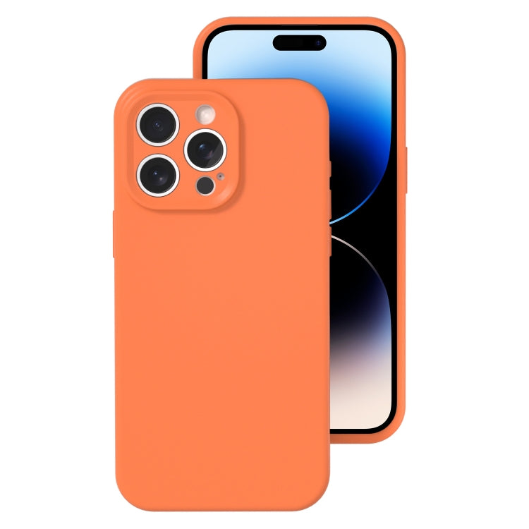 Precise Hole Liquid Silicone Jelly Color Full Coverage Phone Case, For iPhone 14, For iPhone 14 P...