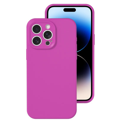 Precise Hole Liquid Silicone Jelly Color Full Coverage Phone Case, For iPhone 14, For iPhone 14 P...