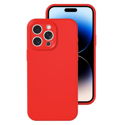 Precise Hole Liquid Silicone Jelly Color Full Coverage Phone Case, For iPhone 14, For iPhone 14 P...