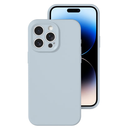 Precise Hole Liquid Silicone Jelly Color Full Coverage Phone Case, For iPhone 14, For iPhone 14 P...