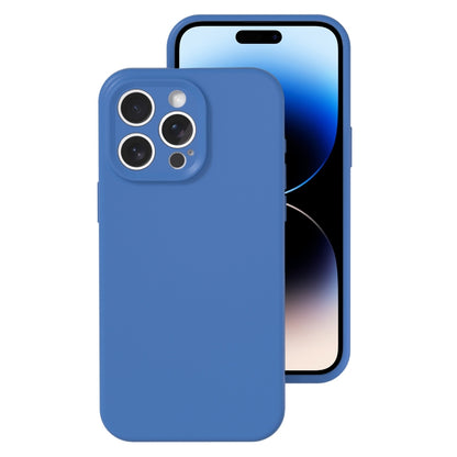 Precise Hole Liquid Silicone Jelly Color Full Coverage Phone Case, For iPhone 14, For iPhone 14 P...