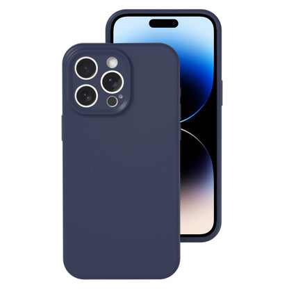 Precise Hole Liquid Silicone Jelly Color Full Coverage Phone Case, For iPhone 14, For iPhone 14 P...