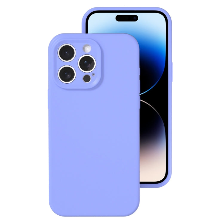 Precise Hole Liquid Silicone Jelly Color Full Coverage Phone Case, For iPhone 14, For iPhone 14 P...