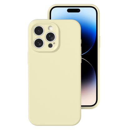 Precise Hole Liquid Silicone Jelly Color Full Coverage Phone Case, For iPhone 14, For iPhone 14 P...