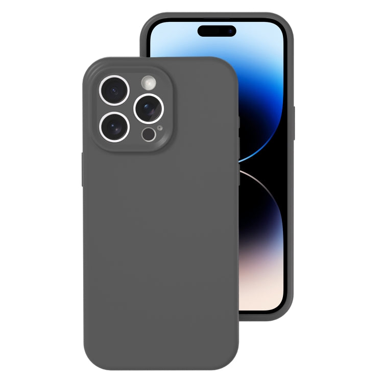 Precise Hole Liquid Silicone Jelly Color Full Coverage Phone Case, For iPhone 14, For iPhone 14 P...