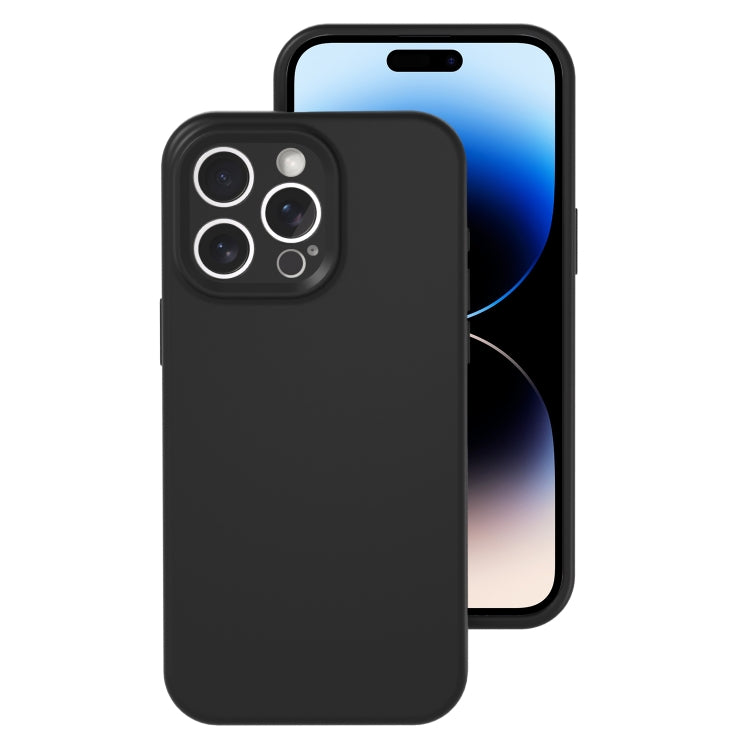 Precise Hole Liquid Silicone Jelly Color Full Coverage Phone Case, For iPhone 14, For iPhone 14 P...