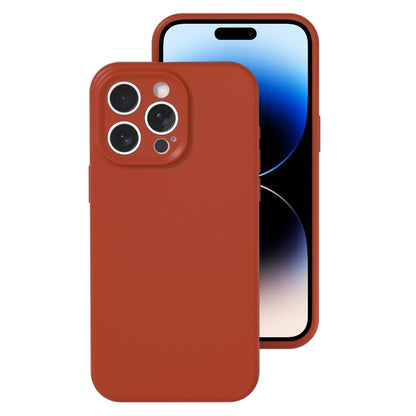 Precise Hole Liquid Silicone Jelly Color Full Coverage Phone Case, For iPhone 14, For iPhone 14 P...