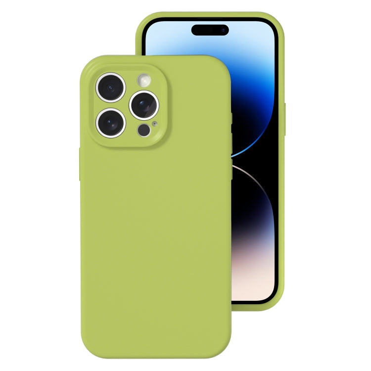 Precise Hole Liquid Silicone Jelly Color Full Coverage Phone Case, For iPhone 14, For iPhone 14 P...