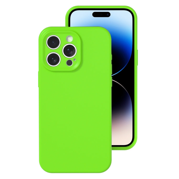 Precise Hole Liquid Silicone Jelly Color Full Coverage Phone Case, For iPhone 14, For iPhone 14 P...
