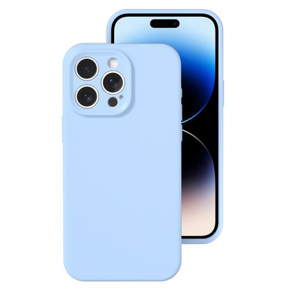 Precise Hole Liquid Silicone Jelly Color Full Coverage Phone Case, For iPhone 14, For iPhone 14 P...
