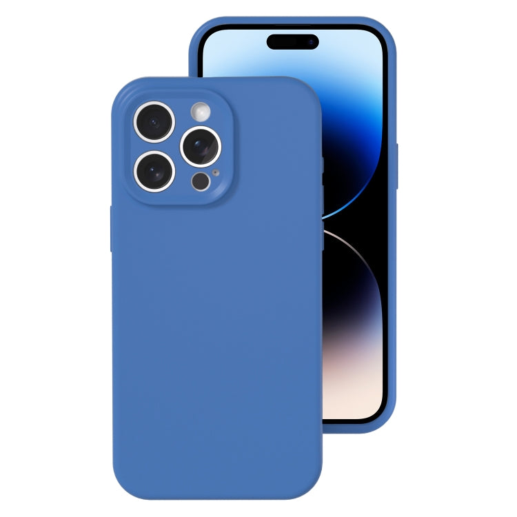 Precise Hole Liquid Silicone Jelly Color Full Coverage Phone Case, For iPhone 14, For iPhone 14 P...