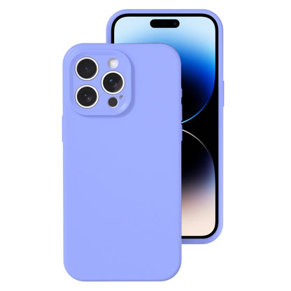 Precise Hole Liquid Silicone Jelly Color Full Coverage Phone Case, For iPhone 14, For iPhone 14 P...