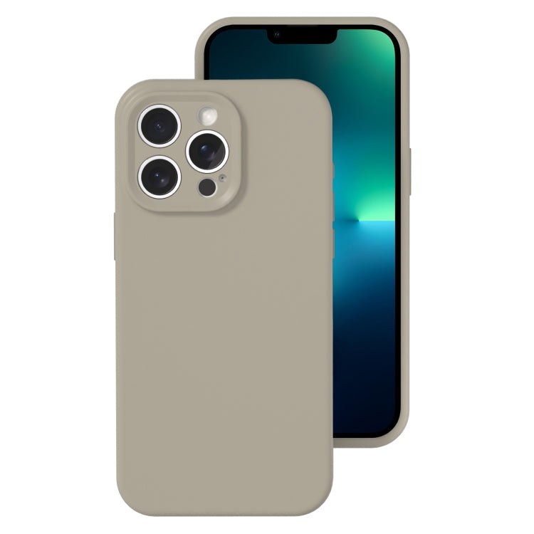 Precise Hole Liquid Silicone Jelly Color Full Coverage Phone Case, For iPhone 13 Pro Max���������...