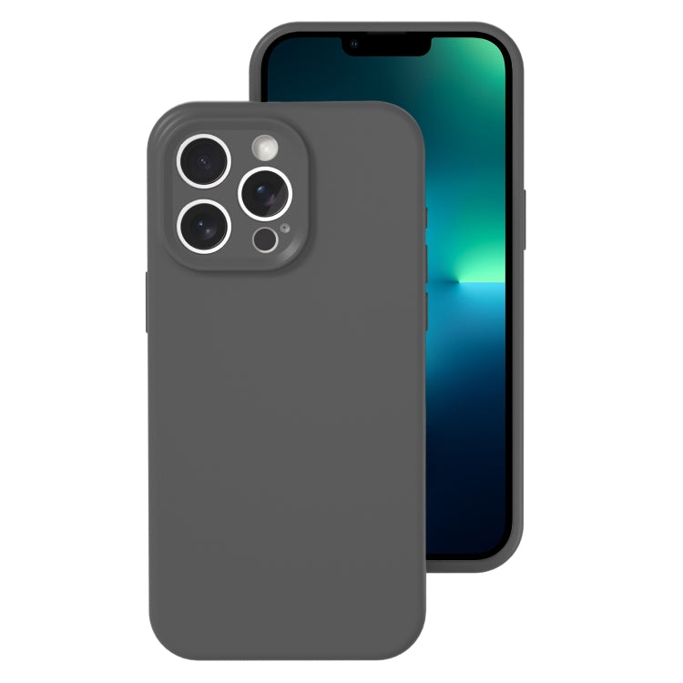 Precise Hole Liquid Silicone Jelly Color Full Coverage Phone Case, For iPhone 13 Pro Max���������...
