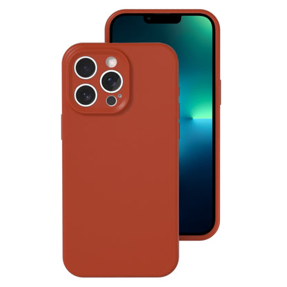 Precise Hole Liquid Silicone Jelly Color Full Coverage Phone Case, For iPhone 13 Pro Max���������...