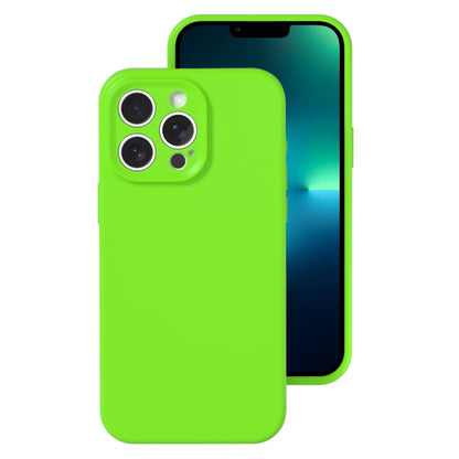 Precise Hole Liquid Silicone Jelly Color Full Coverage Phone Case, For iPhone 13 Pro Max���������...