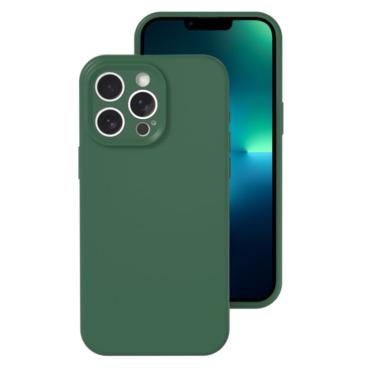 Precise Hole Liquid Silicone Jelly Color Full Coverage Phone Case, For iPhone 13 Pro Max���������...