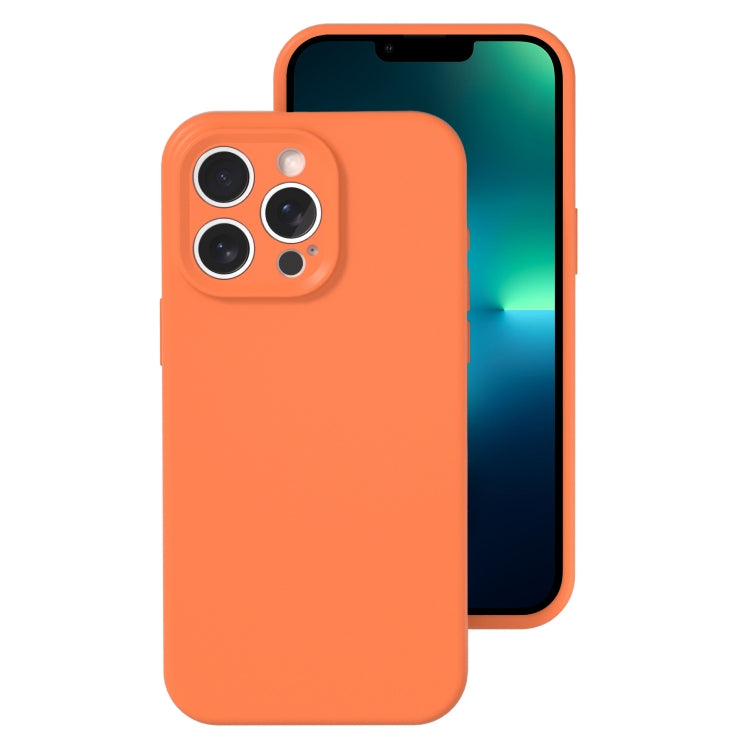 Precise Hole Liquid Silicone Jelly Color Full Coverage Phone Case, For iPhone 13 Pro Max���������...