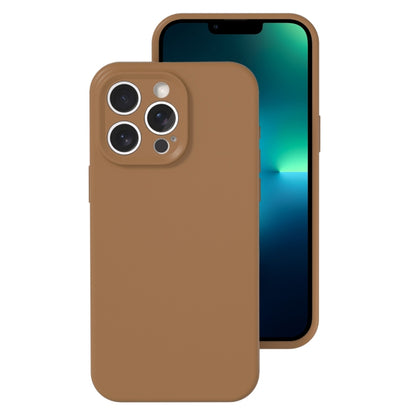 Precise Hole Liquid Silicone Jelly Color Full Coverage Phone Case, For iPhone 13 Pro Max���������...