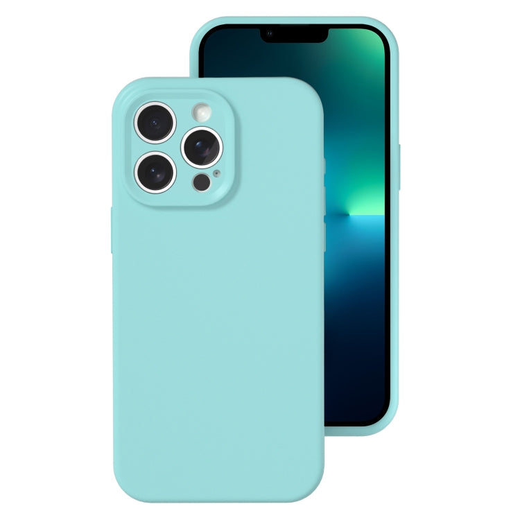 Precise Hole Liquid Silicone Jelly Color Full Coverage Phone Case, For iPhone 13 Pro Max���������...