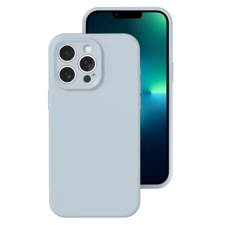 Precise Hole Liquid Silicone Jelly Color Full Coverage Phone Case, For iPhone 13 Pro Max���������...