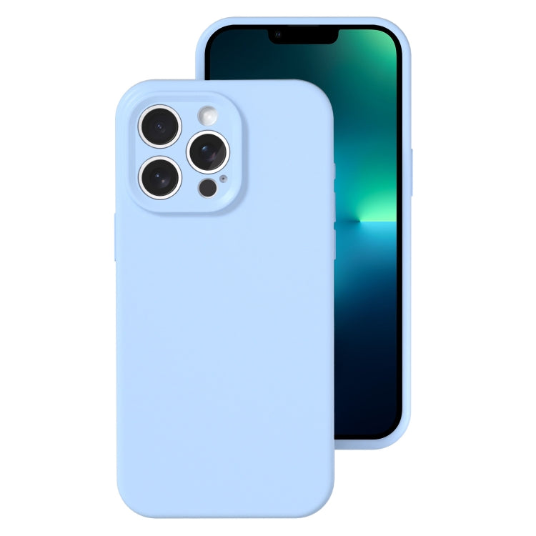 Precise Hole Liquid Silicone Jelly Color Full Coverage Phone Case, For iPhone 13 Pro Max���������...