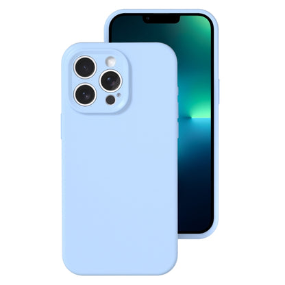 Precise Hole Liquid Silicone Jelly Color Full Coverage Phone Case, For iPhone 13 Pro Max���������...