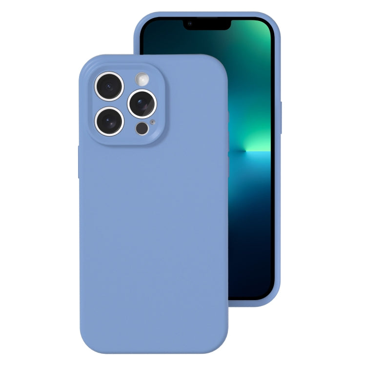 Precise Hole Liquid Silicone Jelly Color Full Coverage Phone Case, For iPhone 13 Pro Max���������...
