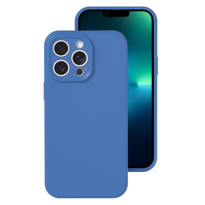 Precise Hole Liquid Silicone Jelly Color Full Coverage Phone Case, For iPhone 13 Pro Max���������...