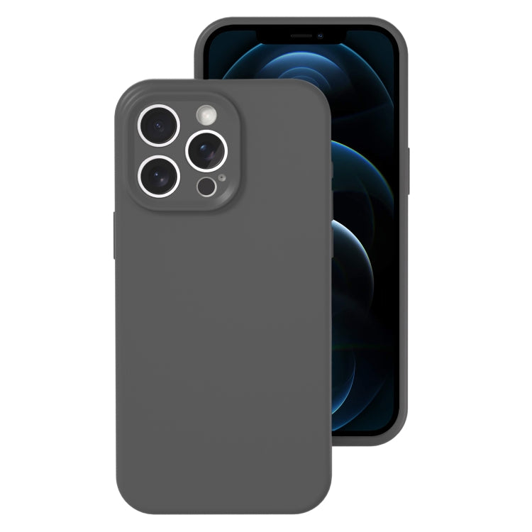 Precise Hole Liquid Silicone Jelly Color Full Coverage Phone Case, For iPhone 12�����������������...
