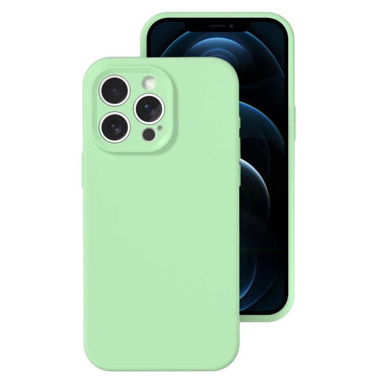 Precise Hole Liquid Silicone Jelly Color Full Coverage Phone Case, For iPhone 12�����������������...