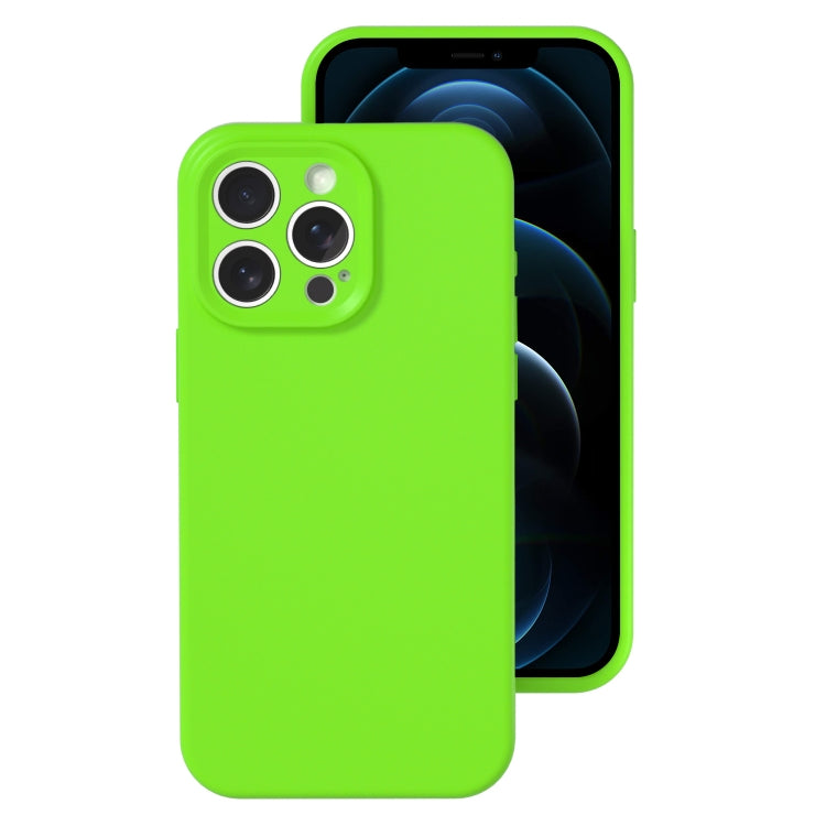 Precise Hole Liquid Silicone Jelly Color Full Coverage Phone Case, For iPhone 12�����������������...