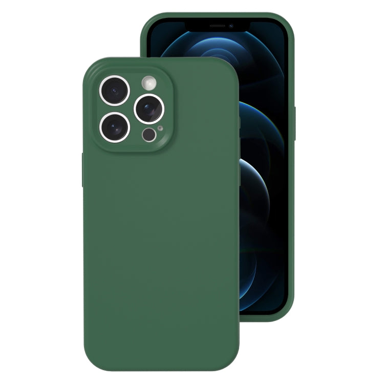 Precise Hole Liquid Silicone Jelly Color Full Coverage Phone Case, For iPhone 12�����������������...